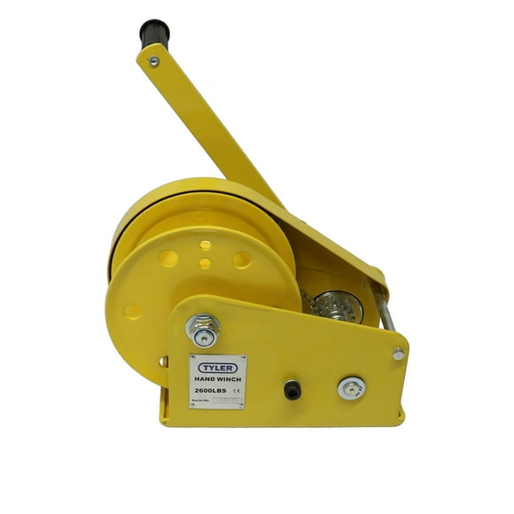3500 lbs Capacity Tyler Tool Aluminum Wire Rope Winch 3500 lbs Capacity Tyler Tool Aluminum Wire Rope Winch